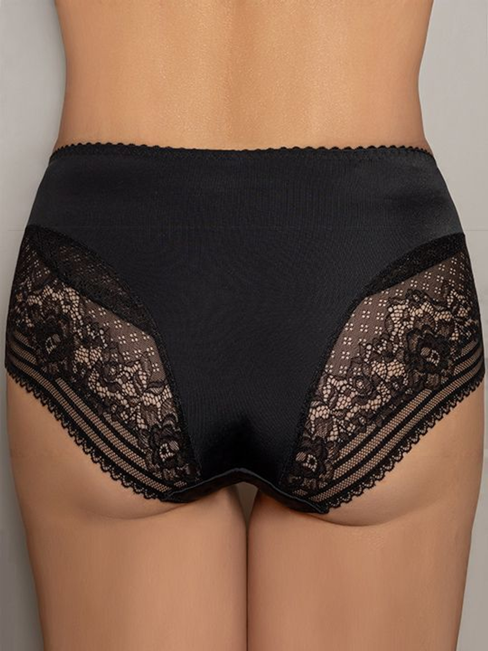 Трусики-слипы Compliment с кружевом (Размер: 38) (Цвет: грязно-розовый)