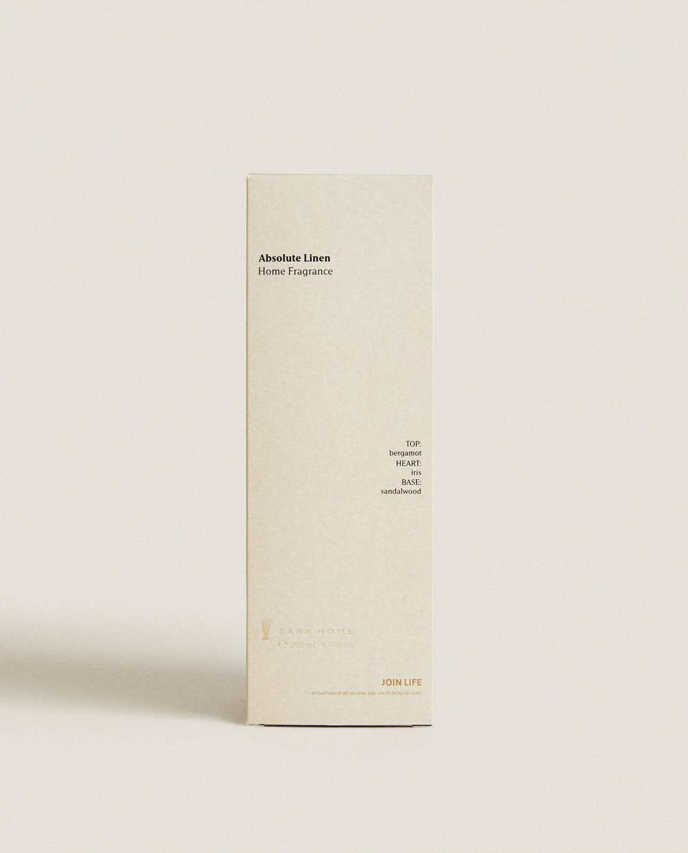 Zara Home ABSOLUTE LINEN REED DIFFUSERS — ароматический диффузор с тростниковыми палочками, Абсолют Льна, 200 мл