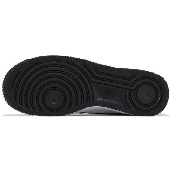 Nike Air FORCE 1 Детские Скейтбординги Низкие кроссовки Черно-белая панда Юнисекс