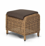 "Толедо" пуф плетеный, цвет соломенный