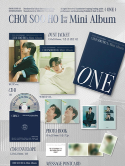 Альбом CHOI SOO HO - ONE 1st Mini Album PHOTOBOOK RANDOM Version