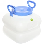 Фляга 30л «Гранде» белая с ручками С909БЕЛ