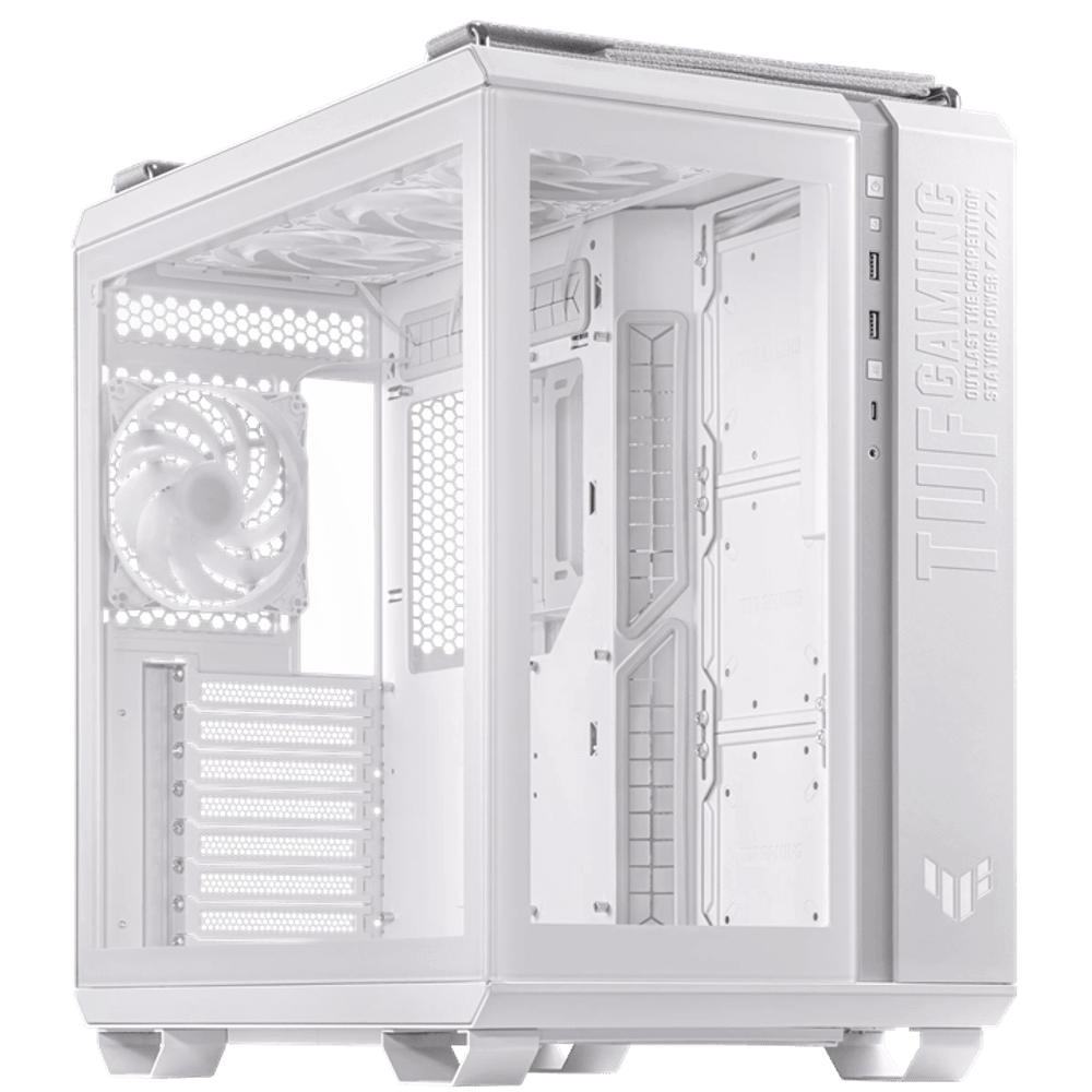 Корпус ASUS TUF Gaming GT502 PLUS TG ARGB WHITE ATX/mATX/mITX GT502 PLUS/WHT/TG//