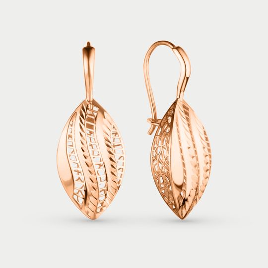 Серьги золотые