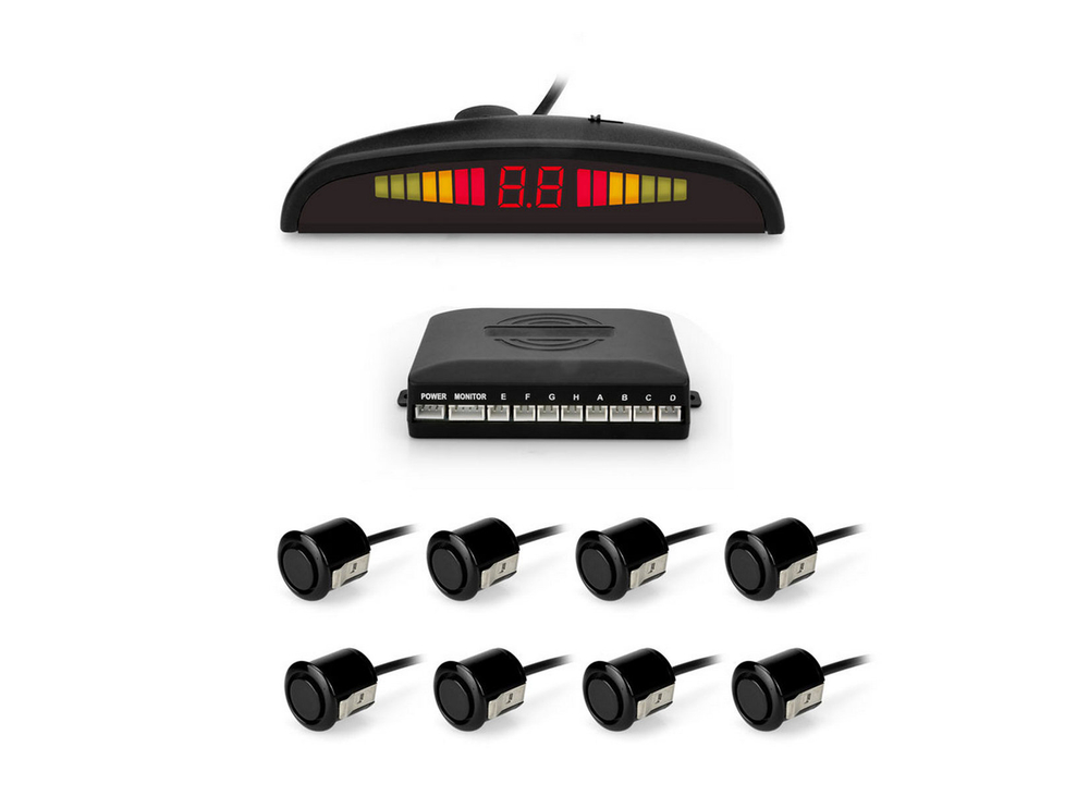 Датчик парковки Swat PT-128 (18мм./8 датчиков)