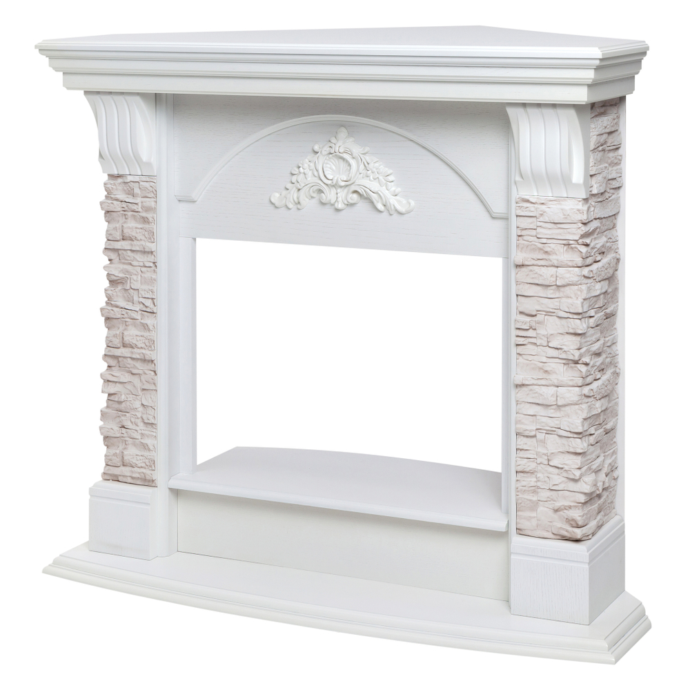 Портал Real Flame Athena GR STD WT Corner (угловой)