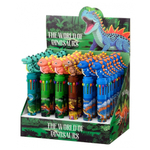 Ручка шариковая, автоматическая, 10в1, Basir, серия "Динозавр", 10-ти цветная, с резиновой фигуркой, 36 шт