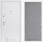 Дверь входная Лабиринт Трендо 21 - Светлый бетон металлическая