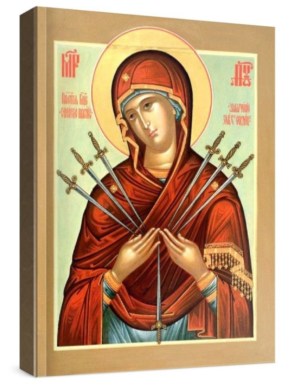 Умягчение злых сердец (рукописная икона)