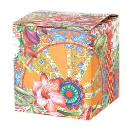 Банка с крышкой "Secret Garden" 12,5х9см v=350мл (фарфор) (подарочная упаковка)