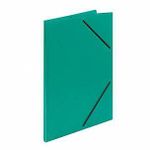 Папка с резинкой inФОРМАТ А4 33 мм зелен. пластик