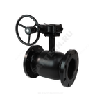 Кран шаровой сталь 09Г2С Ballomax КШТ 61.103 Ду 125 Ру16 фл L=325мм с редуктором BROEN КШТ 61.103.125.Р.16