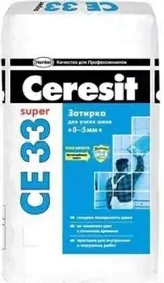 Затирка для швов с антигрибковым эффектом крокус фольга 2кг Ceresit CE 33 №79