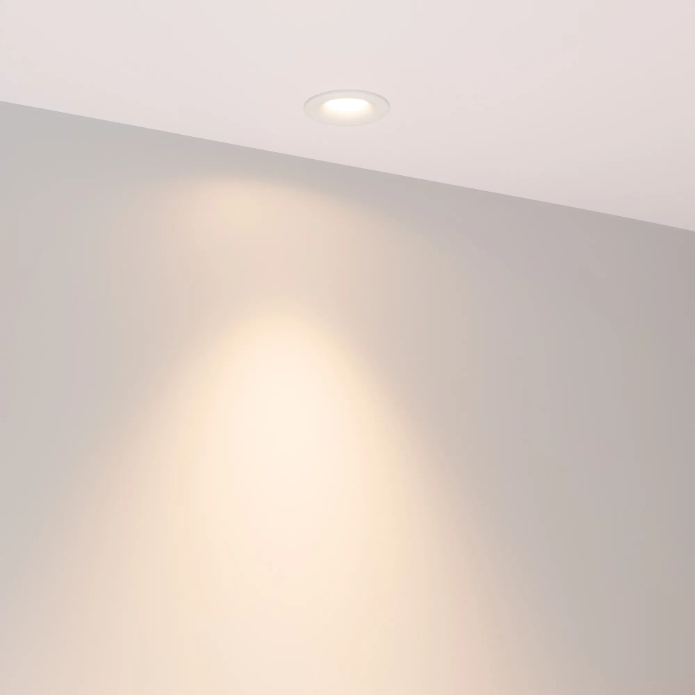 Светильник MS-FOGGY-BUILT-R45-5W Warm3000 (WH, 36 deg, 230V) (Arlight, IP54 Металл, 5 лет) 044621