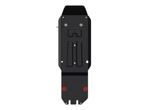 Усиленная защита редуктора (3 мм, сталь) для BMW X5 G05 2018- (V = 3.0d AT), BMW X6 2020- (V = 3.0d 249 л.с 4WD), BMW X7 G07 2019- (V = 3.0TDi AT 4WD) Sheriff.03.4499