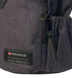 Рюкзак из ткани Grey Heather с отделением для ноутбука 13" (12 л) WENGER 2608424521