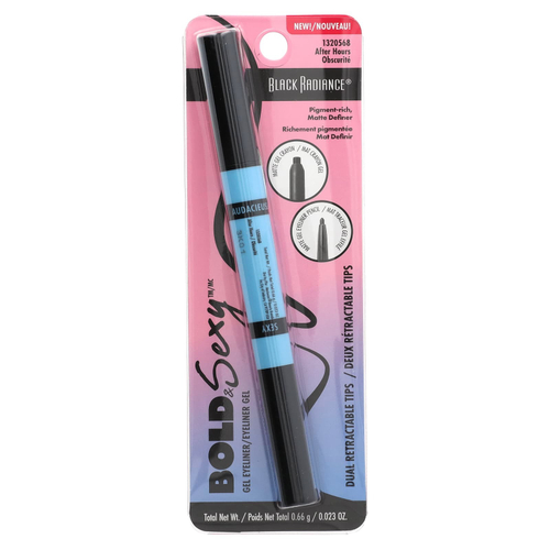 Black Radiance, гелевая подводка для глаз, Bold & Sexy, 1320568 After Hours, 0,66 г (0,023 унции)