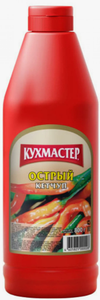 КЕТЧУП КУХМАСТЕР ОСТРЫЙ 800ГР