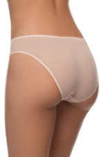 Трусы-слипы Tiffany с вышивкой (Размер: 42) (Цвет: пудровый)