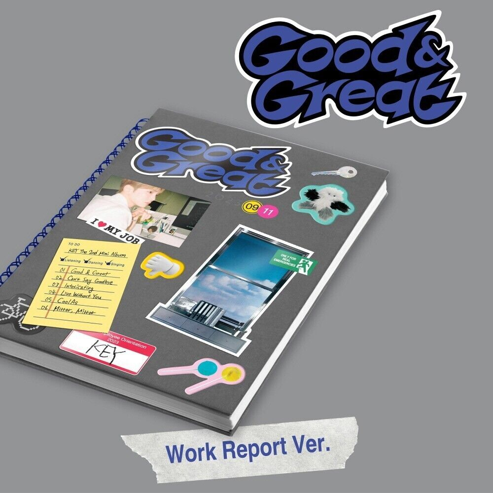 KEY SHINee - Good & Great [Work Report Ver.]