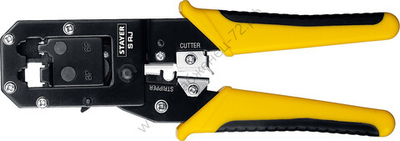 STAYER RJ45 RJ11/RJ12, Универсальный кримпер (22652)