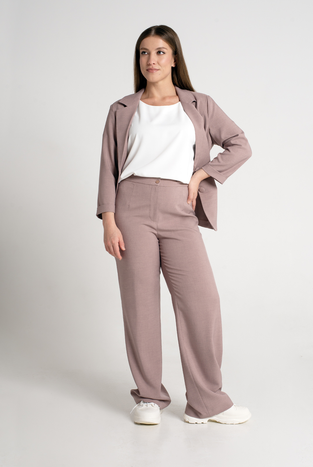 Брюки женские 3667зпа, какао #479Как023667зпа