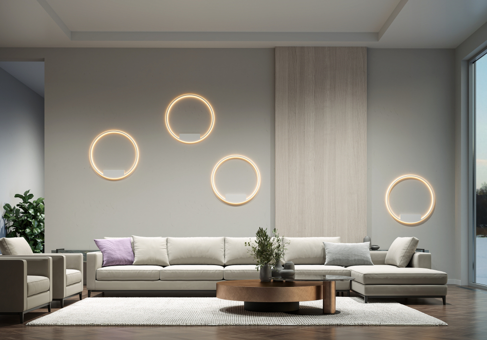 Настенный светодиодный светильник Maytoni Rim MOD058WL-L50W4K