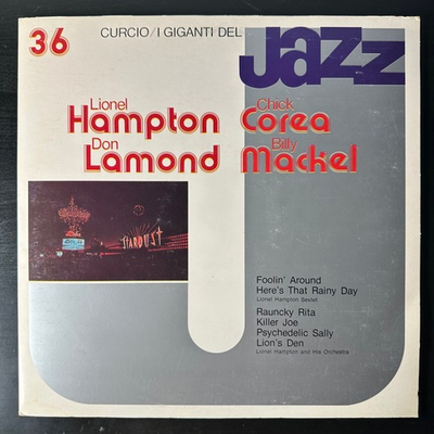 Giganti Del Jazz Vol. 36 - Lionel Hampton, Chick Corea, Don Lamond, Billy Mackel (Италия 1981г.)