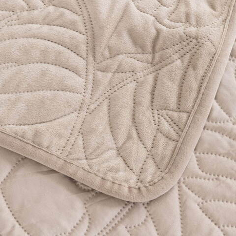 Покрывало 160х220 и наволочка 50х70 Sofi De MarkO Мелисса светло-бежевое