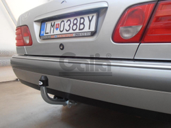 Оцинкованный фаркоп на Mercedes E-Class w210 седан 1995-2002 (без электрики), Galia M026A