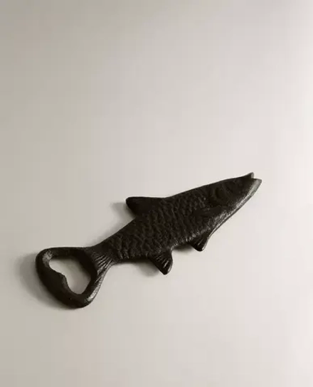 ZARA HOME ОТКРЫВАЛКА ДЛЯ БУТЫЛОК В ФОРМЕ РЫБЫ, СТАЛЬНОЙ