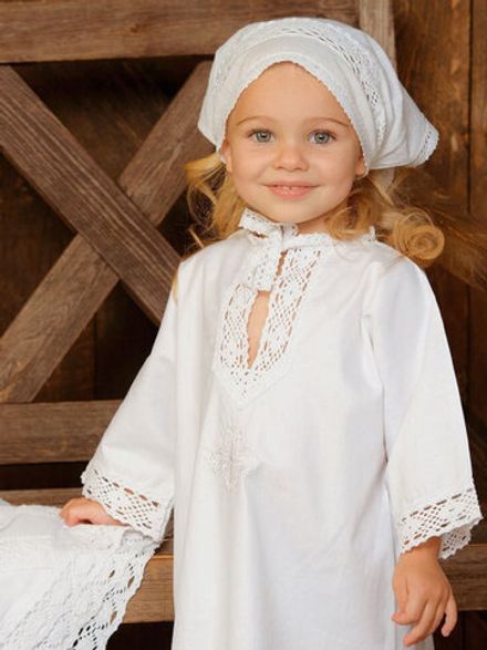 Платье для крещения для девочки: шьем просто и со вкусом
