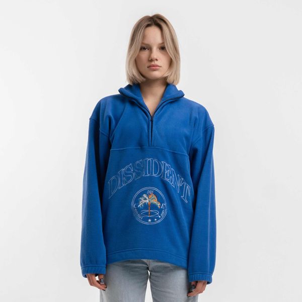 Толстовка Флисовая "DZ" Синяя - фото 1