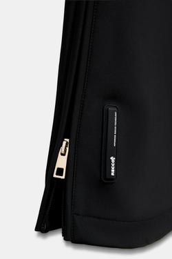 ZARA ВОДОНЕПРОНИЦАЕМЫЙ КОМБИНЕЗОН, ЧЕРНЫЙ