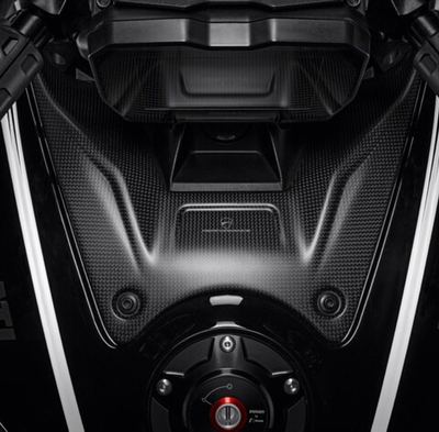 Ducati Performance Карбоновая накладка на бак Diavel V4 96981591AA