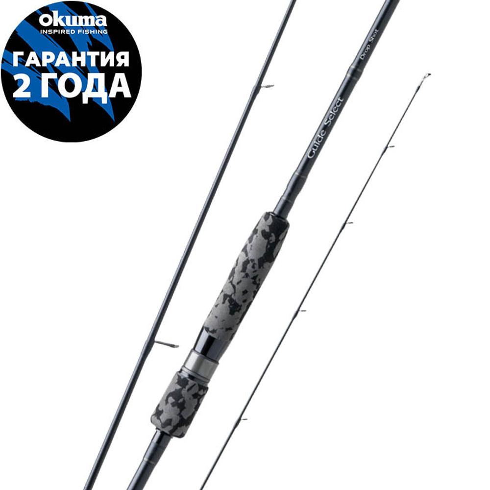Удилище Okuma Guide Select Drop Shot Spinning 7'9" 235cm ML 7-21g 2pcs