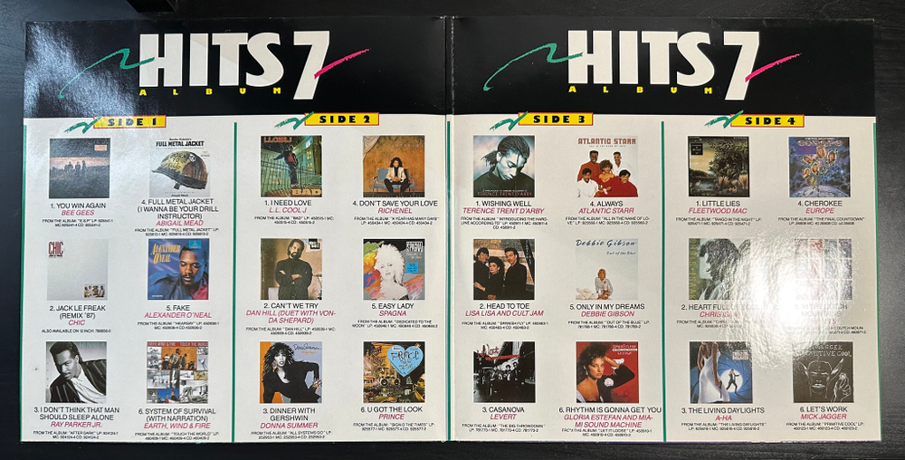 Сборник Hits Album 7 2LP (Германия 1987г.)