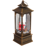 Сувенир с подсветкой «Фонарик-Дед Мороз» 10*10*30 см (питание от USB и батареек)