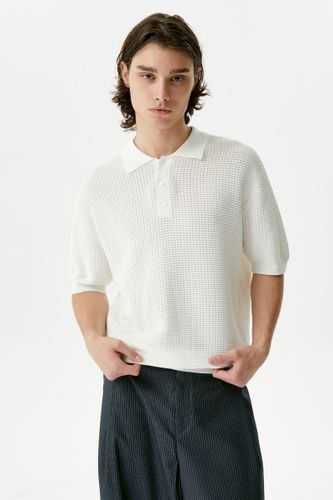 Молочная футболка-поло Laine