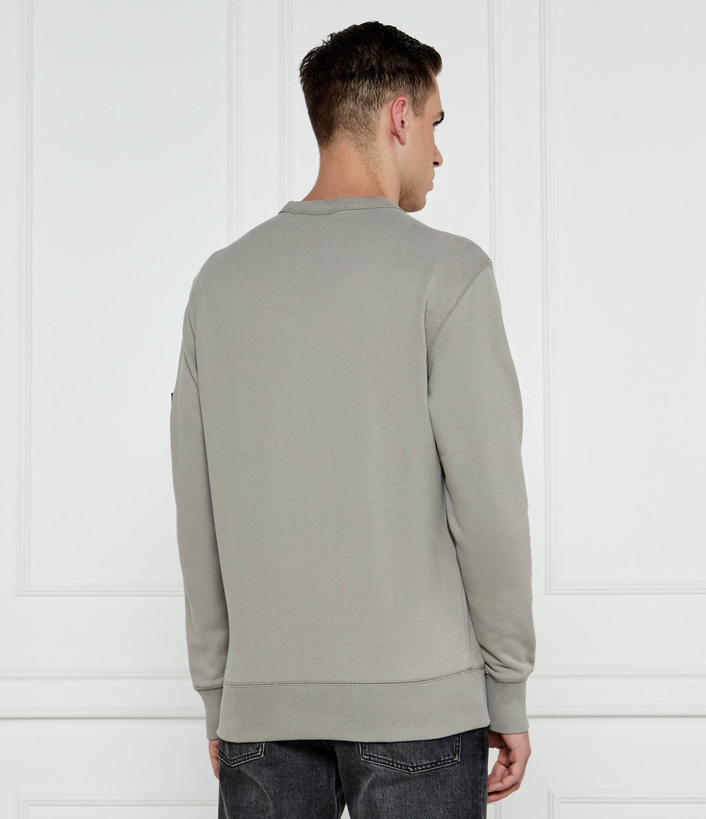 Худи BADGE CALVIN KLEIN JEANS - серый(J30J323426)