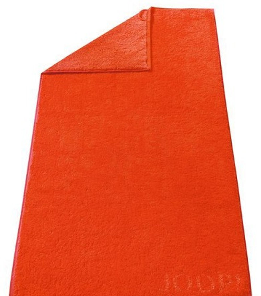 Полотенце махровое 80х150 Cawo Joop! Doubleface 1600 оранжевое Германия