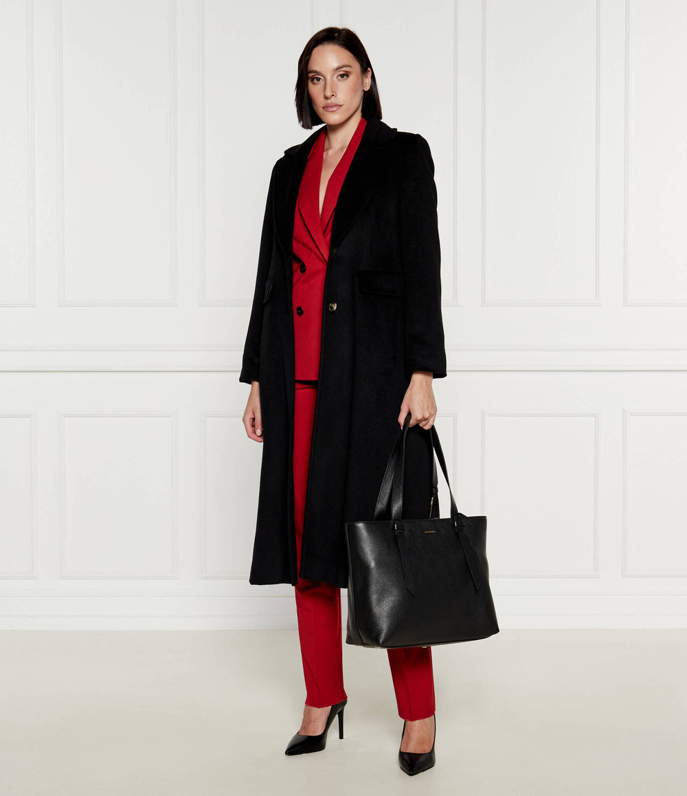 Кожаная сумка-шопер Coccinelle - черный(E1 R1K 11 01 01)