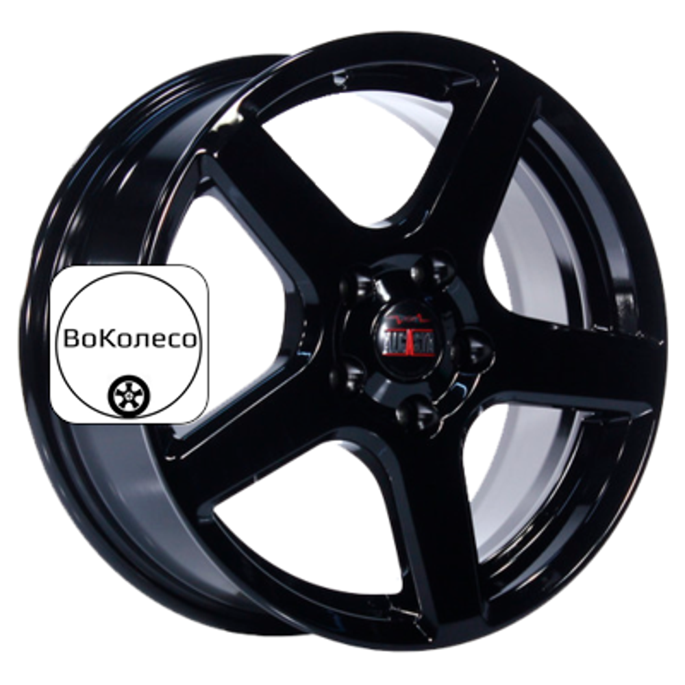6x15/4x98 ET35 D58,6 M62 Black Alcasta