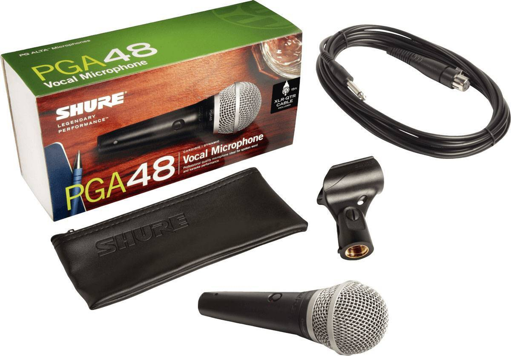 Микрофон Shure PGA48-QTR-E