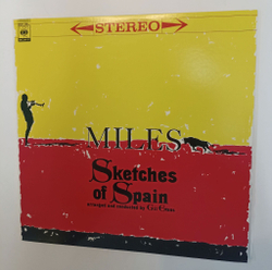 Винтажная виниловая пластинка LP Miles Davis Arranged And Conducted By Gil Evans Sketches Of Spain (Japan 1977)