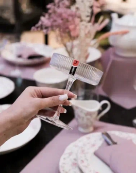 Бокал блюдце д/шампанского "ProBar" , 250 мл, P.L. - BarWare