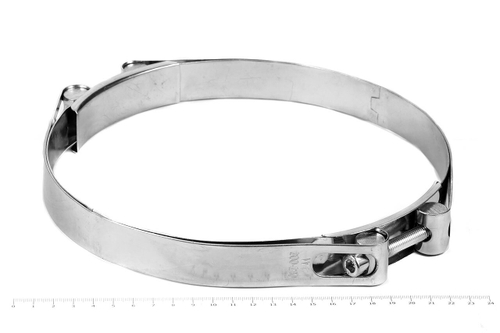 Хомут силовой двухболтовый 200-210/24