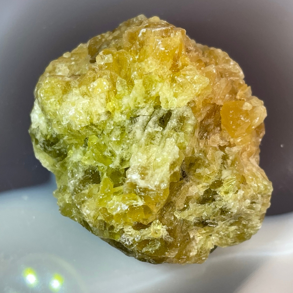 32522 Кальцит желтый необработанный 54мм