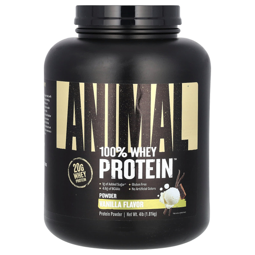 Animal, 100% порошок Whey Protein™, классическая ваниль, 1,81 кг (4 фунта)