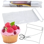 Кондитерские мешки одноразовые в рулоне 10 шт. 45*23 см 70 мкм